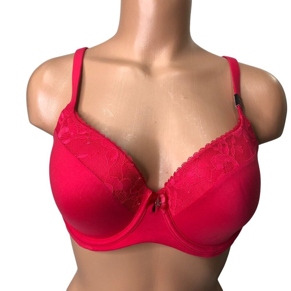 VICTORIA'S SECRET BODY BY VICTORIA LINED‎ DEMI BRA  34DD NEW WITH TAG